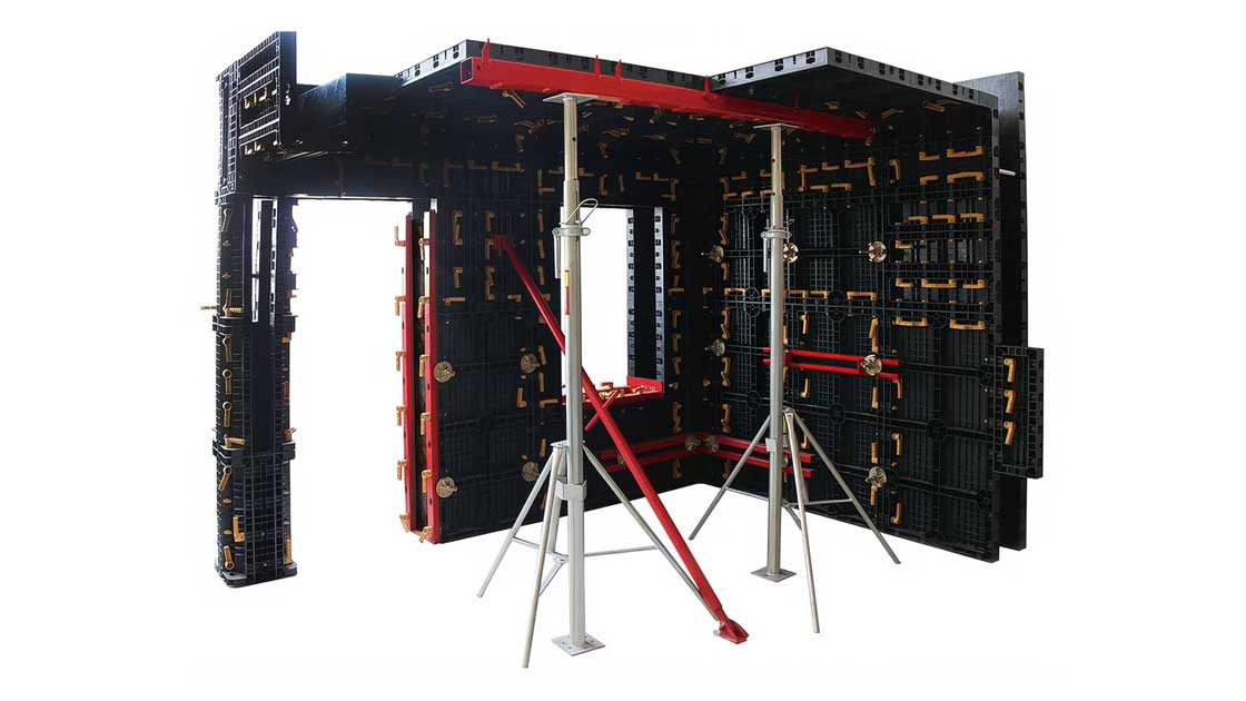 Plastic formwork